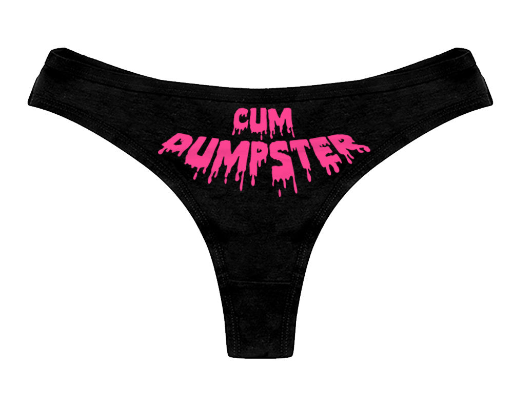 Cum Slut Panties Sexy Christmas Gift Funny Naughty Slutty Booty