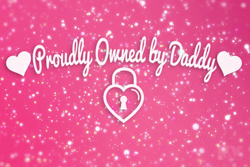 Proudly Owned By Daddy Decal Laptop Sticker Car Decals Yeti Tumbler Appliance Funny Window Sticker