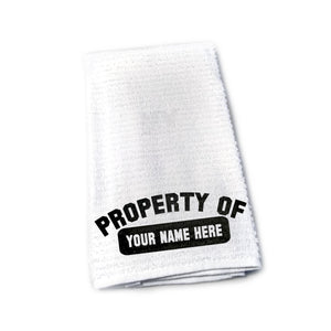 Personalized Property Of After Sex Towel Cum Rag Funny Gag Gift Adult Stocking Stuffer Custom Anniversary Gift