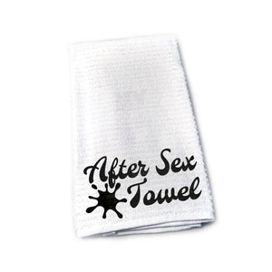 After Sex Towel Funny Gag Gift Adult Stocking Stuffer Anniversary Gift