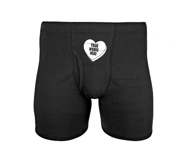 valentines day gift boyfriend, mens underwear, gift for husband,  personalized mens underwear, mens boxers, valentines gift for husband